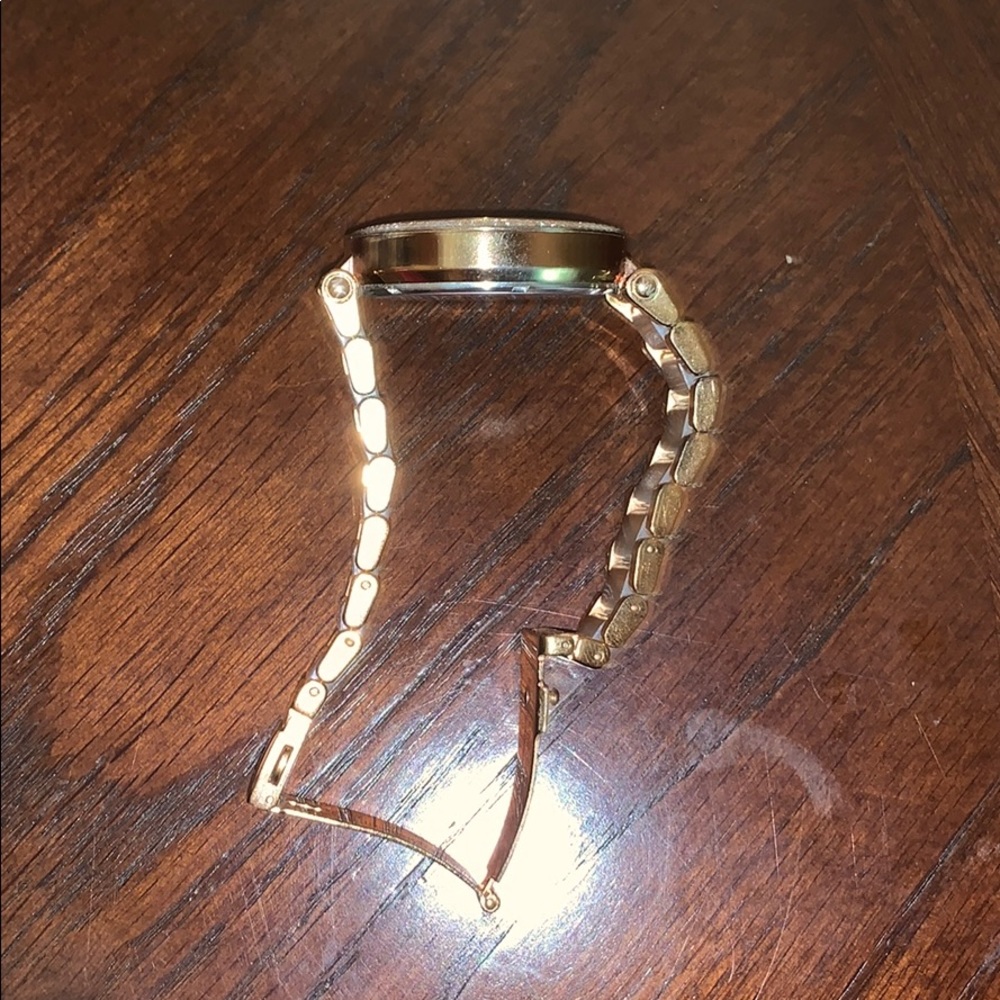 Michael Kors Rose Gold Diamond Watch - Picture 6 of 7